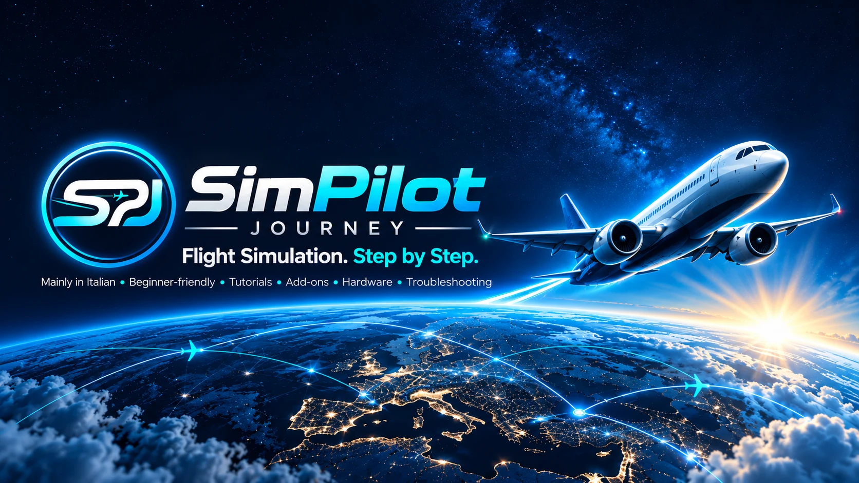 SimPilotJourney - Flight Simulation. Step by Step.
